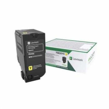 Lexmark Laser Toner Cartridge Yellow 75b20y0 Fusion Office