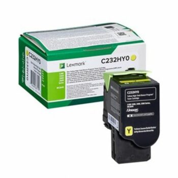 Lexmark Laser Toner Cartridge Yellow C232hy0 Fusion Office