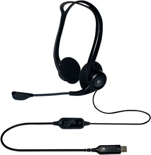Logitech 960 Usb Headset Mic 981 000100 Fusion Office