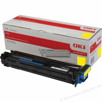 Oki Laser Imaging Drum Unit Yellow 45103713 Fusion Office