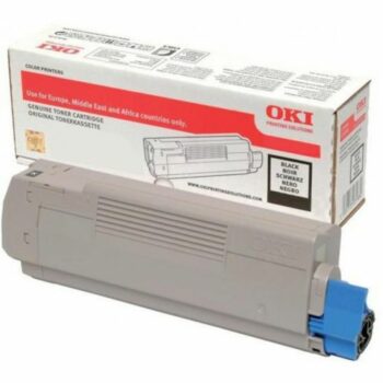 Oki Laser Toner Cartridge Black 46490608 Fusion Office