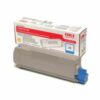 Oki Laser Toner Cartridge Cyan 43381907 Fusion Office