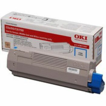 Oki Laser Toner Cartridge Cyan 43872307 Fusion Office