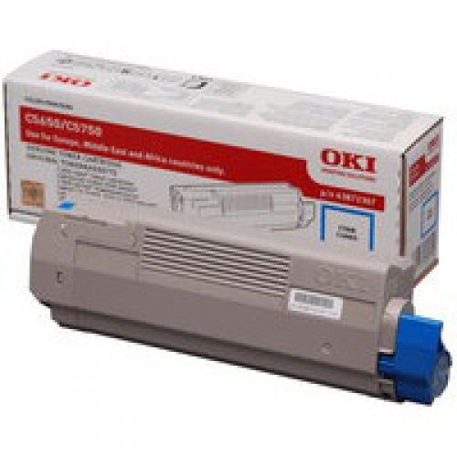 Oki Laser Toner Cartridge Cyan 43872307 Fusion Office