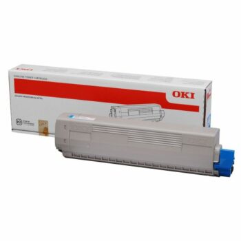 Oki Laser Toner Cartridge Cyan 44844507 Fusion Office