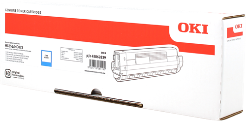 Oki Laser Toner Cartridge Cyan 45862839 Fusion Office