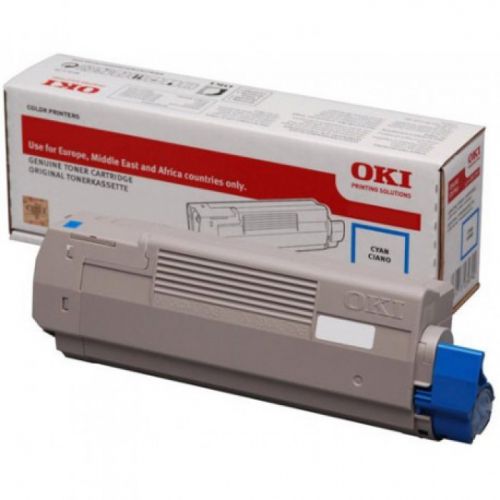 Oki Laser Toner Cartridge Cyan 46490403 Fusion Office