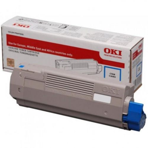 Oki Laser Toner Cartridge Cyan 46508715 Fusion Office