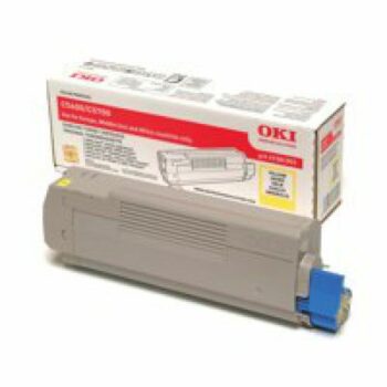 Oki Laser Toner Cartridge Yellow 43381905 Fusion Office
