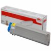 Oki Laser Toner Cartridge Yellow 43837129 Fusion Office