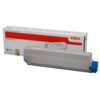 Oki Laser Toner Cartridge Yellow 44844505 Fusion Office