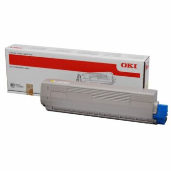 Oki Laser Toner Cartridge Yellow 44844505 Fusion Office