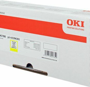 Oki Laser Toner Cartridge Yellow 45396301 Fusion Office