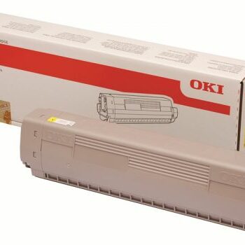 Oki Laser Toner Cartridge Yellow 45862837 Fusion Office