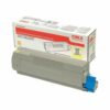 Oki Laser Toner Cartridge Yellow 46443101 Fusion Office