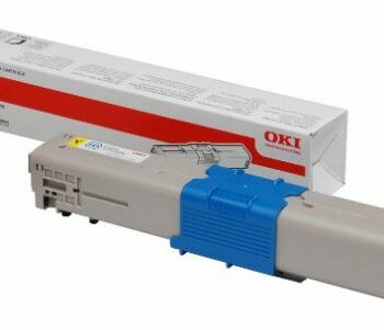 Oki Laser Toner Cartridge Yellow 46490401 Fusion Office