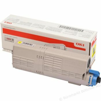 Oki Laser Toner Cartridge Yellow 46490605 Fusion Office