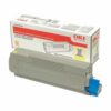 Oki Laser Toner Cartridge Yellow 46507505 Fusion Office