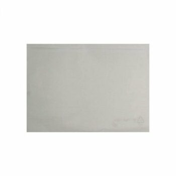 Recyclable Paper Documents Enclosed Wallet C4 Plain 324x229mm - Pack 500