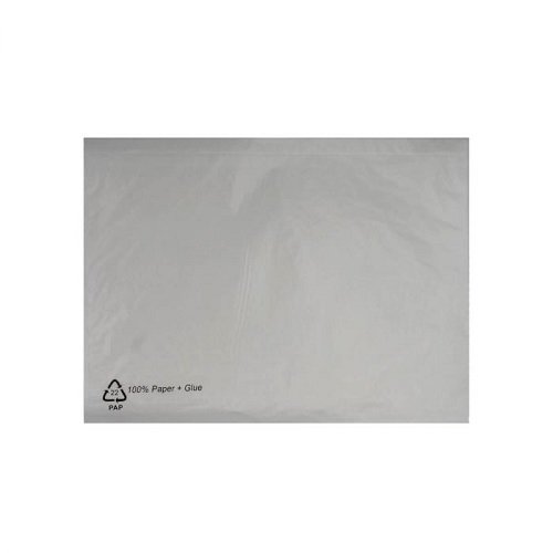 Recyclable Paper Documents Enclosed Wallet C4 Plain 324x229mm - Pack 500