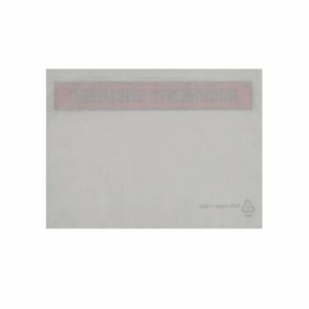 Recyclable Paper Documents Enclosed Wallet C4 Printed 324x229mm - Pack 500