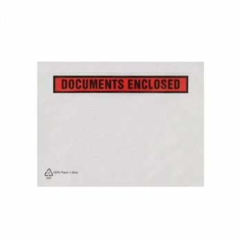 Recyclable Paper Documents Enclosed Wallet C5 Printed 229x162mm - Pack 1000