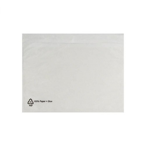 Recyclable Paper Documents Enclosed Wallet C6 Plain 162x114mm - Pack 1000