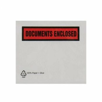 Recyclable Paper Documents Enclosed Wallet C7 Printed 113x82mm - Pack 1000