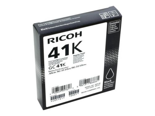Ricoh Inkjet Cartridge Black Gc41k 405761 Fusion Office