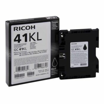 Ricoh Inkjet Cartridge Black Gc41kl 405765 Fusion Office