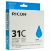 Ricoh Inkjet Cartridge Gel Gc31c Cyan 405689 Fusion Office