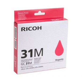Ricoh Inkjet Cartridge Gel Gc31m Magenta 405690 Fusion Office