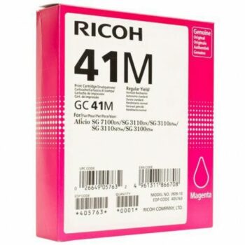Ricoh Inkjet Cartridge Magenta Gc41m 405763 Fusion Office