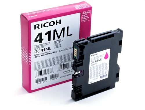 Ricoh Inkjet Cartridge Magenta Gc41ml 405767 Fusion Office