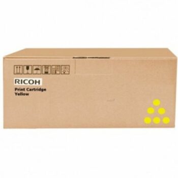 Ricoh Laser Toner Cartridge C252e Yellow 407534 Fusion Office