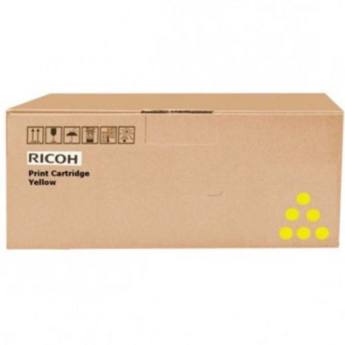 Ricoh Laser Toner Cartridge C252e Yellow 407534 Fusion Office