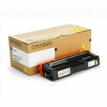 Ricoh Laser Toner Cartridge C252e Yellow 407719 Fusion Office