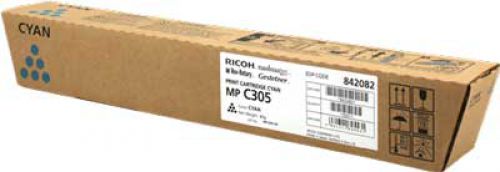 Ricoh Laser Toner Cartridge C305e Cyan 842082 Fusion Office