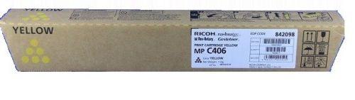 Ricoh Laser Toner Cartridge C306 Yellow 842098 Fusion Office