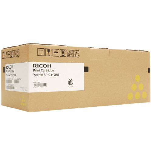 Ricoh Laser Toner Cartridge C310e Yellow 406482 Fusion Office
