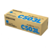 Samsung Laser Toner Cartridge Clt C503l Els Cyan Su014a Fusion Office