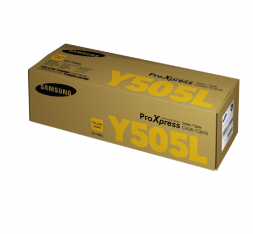 Samsung Laser Toner Cartridge Clt Y505l Els Yellow Su512a Fusion Office