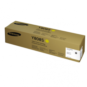 Samsung Laser Toner Cartridge Clt Y808s Els Yellow Ss735a Fusion Office