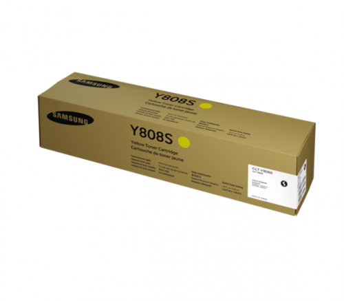 Samsung Laser Toner Cartridge Clt Y808s Els Yellow Ss735a Fusion Office