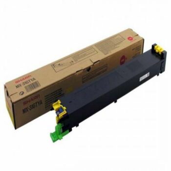 Sharp Laser Toner Cartridge Mx31gtya Yellow Mx 31gtya Fusion Office