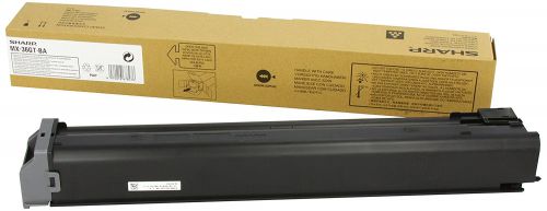 Sharp Laser Toner Cartridge Mx36gtba Black Mx 36gtba Fusion Office