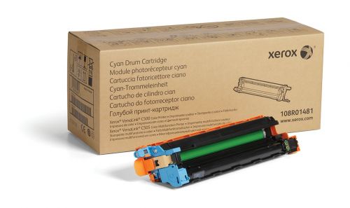 Xerox Laser Drum Unit Cartridge C50x Cyan 108r01481 Fusion Office