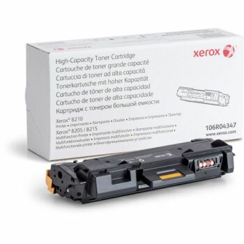 Xerox Laser Toner Cartridge Black 106r04347 Fusion Office