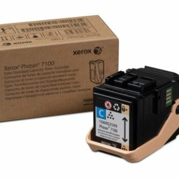 Xerox Laser Toner Cartridge Cyan 106r02599 Fusion Office
