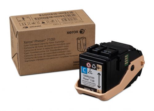 Xerox Laser Toner Cartridge Cyan 106r02599 Fusion Office